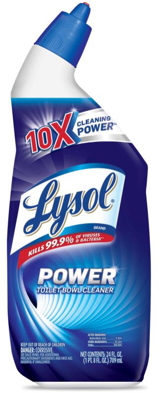 LYSOL Power Toilet Bowl Cleaner Discontinued Aug 1 2021